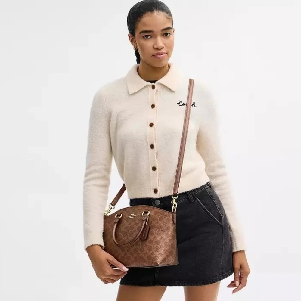Coach  Sadie Satchel Bag .